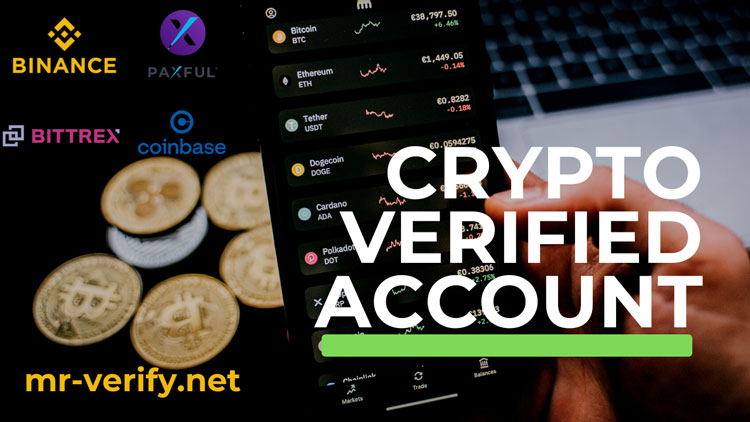 crypto verified account
